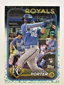 2024 Topps Logan Porter Rookie All-Star Game Foil ASG #666 Kansas City Royals - Picture 1 of 2