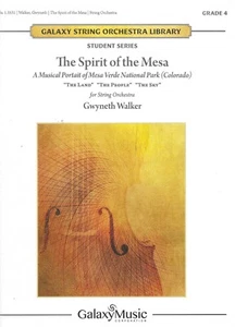 STRING ORCHESTRA The Spirit of the Mesa Student Series Gwyneth Walker Grade 4 - Picture 1 of 4