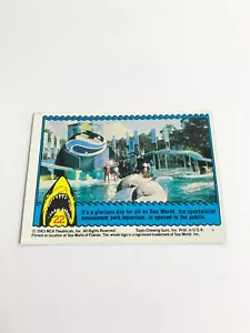 Tarjeta 3D Oh My God It's Real 1983 Topps Jaws # 22 - Imagen 1 de 2