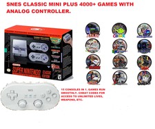 Super Nintendo mini SNES Classic,Dreamcast, PS1,NEO GEO and MAME and Cheat Codes