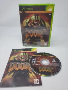 Doom 3 (Microsoft Original Xbox, 2005) CIB Complete with Manual  - Bild 1 von 12