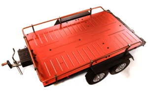 Machined Alloy Flatbed Dual Axle Car Trailer Kit for 1/10 Scale RC 515x316x120mm - Picture 1 of 7