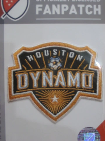 HOUSTON DYNAMO SOCCER PATCH FOR HAT OR JACKET Cover
