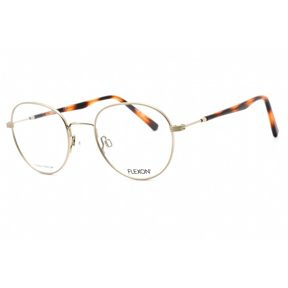 Flexon H6010 710 Flexible Titanium Eyeglass/glasses Frames 50-20-140 Gold