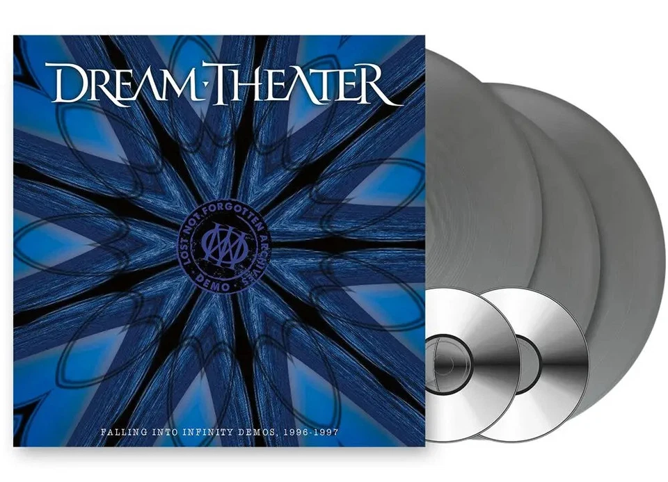 DREAM THEATER - FALLING INTO INFINITY DEMOS 1996-1997, SILVER vinyl 3LP + 2CD - Image 1 of 1
