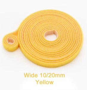 Back to Back Hook and Loop Tape Double Sided Strapping - Width 10mm - Six colors - Picture 1 of 12