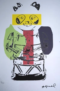 Andy Warhol Lithographie, 3D Hologramm, 57x38,5cm, limitiert, signiert! - Bild 1 von 5
