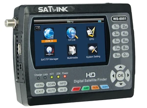 SatLink WS-6951 DVB-S/S2 MPEG2/MPEG4 H.264 Satellite Finder - Picture 1 of 5