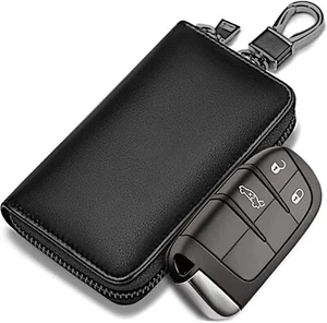 RFID  SchwarzAutoschlüssel Keyless Go Schutz Auto Schlüssel Tasche Blocker Hülle - Bild 1 von 12