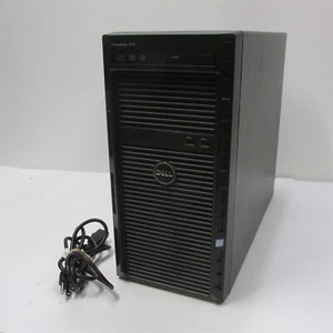 Dell Poweredge T130 Xeon E3-1230 v5 3.4GHz 16GB RAM (2x)4TB SAS HDDs NO OP SYS - Afbeelding 1 van 16
