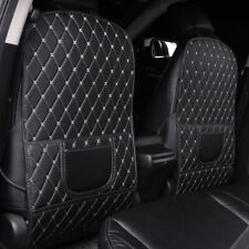 1Pcs Leather Car Seat Back Protector Mats Storage Bag Children Anti-Kick Pad SN❤