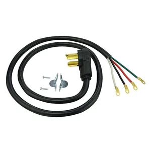 CP 6 pies 6/2 y 8/2 SRDT, cable de secado interior, 4 cables 50 AMP, negro, CP10023 - Imagen 1 de 6
