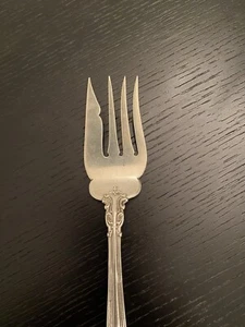 Antique Sterling Silver Gorham Chantilly Serving Fork (7 1/8”) - Picture 1 of 3