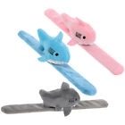  3 Pcs Shark Plush Slap Bracelets Party Favors Animal Toy Child Cell Phone