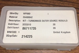 Perkin Elmer KIT-TURBOMASSE AUSSENQUELLE UMBAU E6400042 - NEU (B2) - Bild 1 von 2