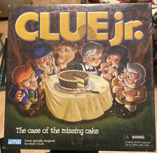 Clue Junior Jr. Board Game Case of the Missing Cake Vtg new sealed Htf rare
