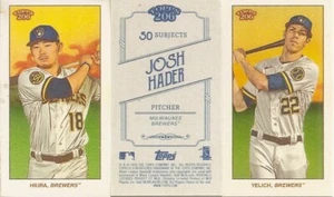 2020 Topps T206 Milwaukee Brewers Complete Regular Team Set (3) - Picture 1 of 1