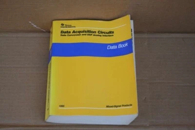 TI 1995 Texas Instruments Data Acquisition Circuits Data book SLAD001 - Image 1 of 3