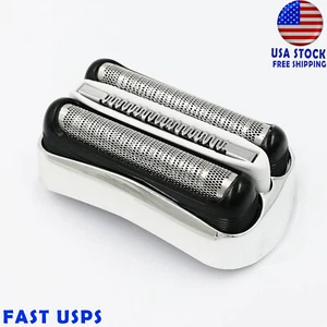 Cabezal de lámina de repuesto 32S para afeitadora Braun Razor Series 3 en seco húmedo 3040 3080 S3 - Imagen 1 de 3