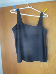Delmod - Damen Trägershirt schwarz   Gr. 40 - Bild 1 von 4