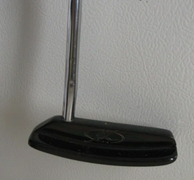 John Letters of Scotland PCS Milled Gun Metal Blade Putter, Cord Golfpride Grip - Image 1 of 4
