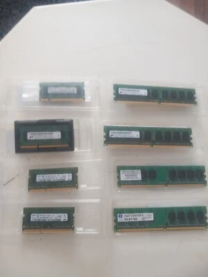 8 x 1GB Ram Bundle / Job Lot - Image 1 of 4