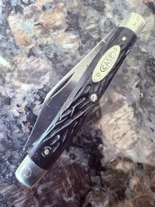 Vintage 1940-64 Case Xx Bone Stockman 6233 2 Blade Pocket Knife - Picture 1 of 6