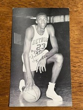 1957-58 J.D. MCCARTHY WALTER DUKES DETROIT PISTONS BASKETBALL POSTCARD     (WD2)