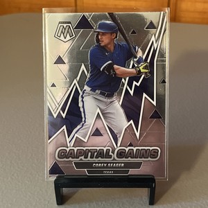 2022 Mosaic Baseball Capital Gains #4 Corey Seager - Texas Rangers