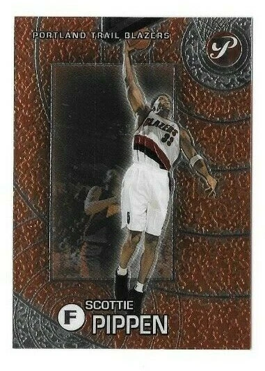 Scottie Pippen 2002-03 Topps Pristine #12 Blazers Bulls Sharp!   - Image 1 of 1
