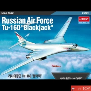 Academy 1/144 Russian Air Force Tu-160 Blackjack Bomber Plastic model kit #12621 - Picture 1 of 8