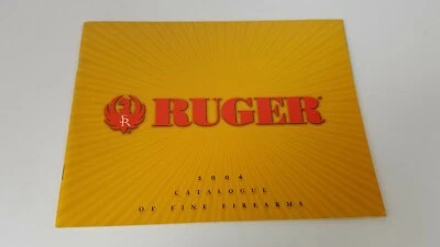 2004 RUGER Firearms Catalog Guns Illustrated Firearms Hunting Protection *Damage - Image 1 of 4