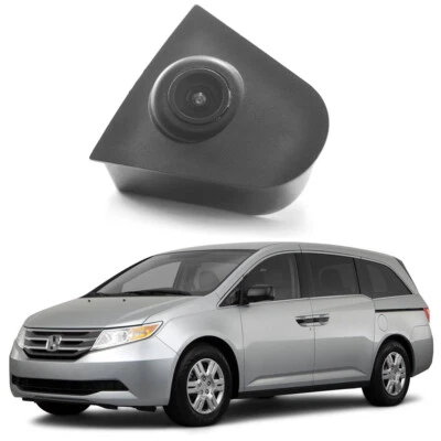 Full HD CCD Car Front View Camera Logo Embedded for 2008-2016 Honda Odyssey - Image 1 of 4