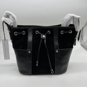 Aimee Kestenberg About Town Wildleder Kordelzug Taschen schwarz  - Bild 1 von 16