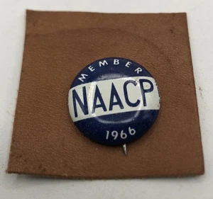 1966 NAACP Mitglied 7/8" Litho Ursache Bürgerrechte Pinback / Pin Back - Bild 1 von 2
