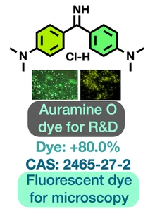 Auramine O dye for microscopy ||  CAS: 2465-27-2 ||  dye content: 80% - Imagen 1 de 2