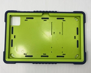 Für Samsung Galaxy Tab A8 10.5 Stoßfeste Gummi Hülle mit Ständer Grün Blau - Bild 1 von 7