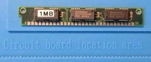 1MB 30-Pin SIMM RAM (GoldStar, GM71C4400AJ60 FPM 60ns, Parity) – Tested - Picture 1 of 2