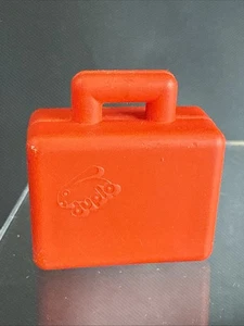 Lego Duplo RED SUITCASE BRIEFCASE for Home Office Luggage Airport - Picture 1 of 6