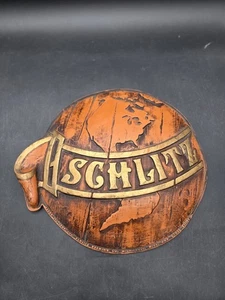 Raro letrero globo cerveza Schlitz 1968 82963 plástico Milwaukee exhibición embosógrafo  - Imagen 1 de 13