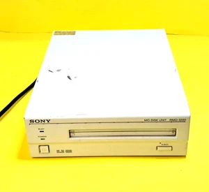 SONY RMO-S551SD EXTERNAL SCSI MO DRIVE 5.2GB MAGNETO OPTICAL DATA STORAGE UNIT - Imagen 1 de 10