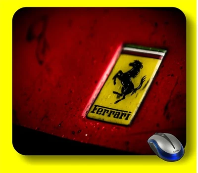 Alfombrilla de ratón para ordenador Ferrari coche de carreras regalo FA06 Foto 1 de 4