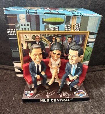Brooklyn Cyclones MLB Central Network Bobblehead Autographed Sga Mets MiLB - Image 1 of 4