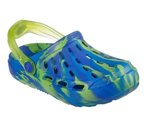 Skecher Foamies S Lights Swifters Transluminator - blau/limettengrün - Kinder Gr. 13 - - Bild 1 von 20