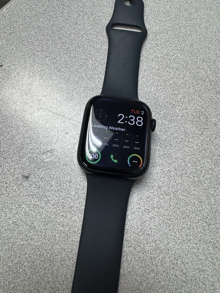 Apple Watch Series 9 45mm Aluminum Case with Sport Band - Midnight (GPS - Image 1 of 1