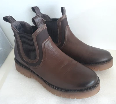 PAJAR Canada ~Brown Leather Chelsea Waterproof Comfort Ankle Boots Wo's US 7-7.5 - Image 1 of 4
