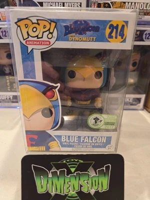 Funko Pops Blue Falcon #214 & Dynomutt #215 2017 abovedado ECCC 3000 PIEZAS LIM. ED. Foto 1 de 4