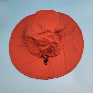 Marmot Bucket Campfire Orange Precip Safari Hat #16980 Size S/M - Picture 1 of 9