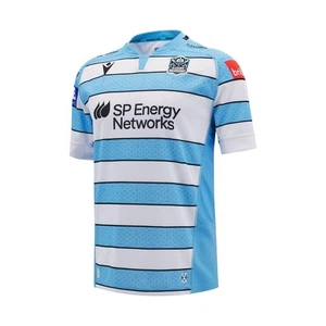 GLASGOW WARRIORS RUGBY - MATCH SHIRT AWAY - MACRON - Season 2024/25 - Picture 1 of 3