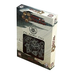 Legend of the Five Rings (L5R) Spider Clan Dice (D10) Set Q-Workshop AEG RPG CCG - Picture 1 of 4
